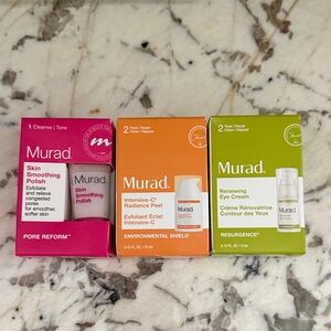 Murad Skincare Trio - Pink, Orange, Green